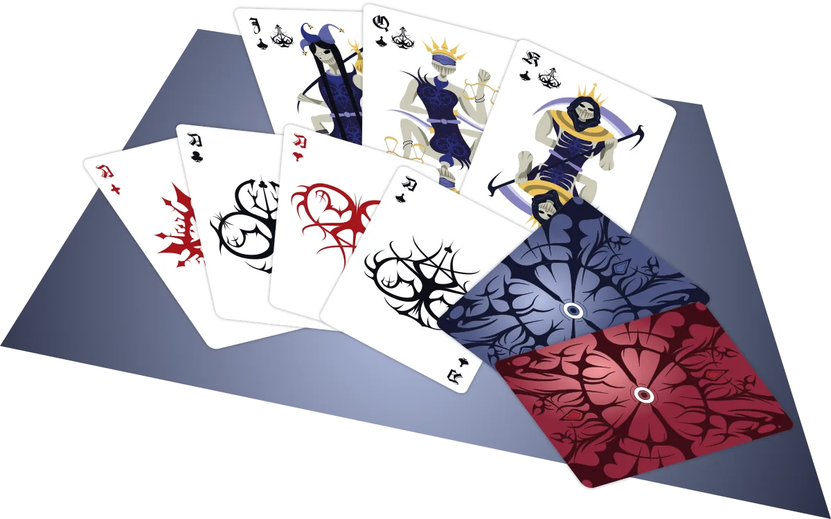 Tragic Sigils playing cards